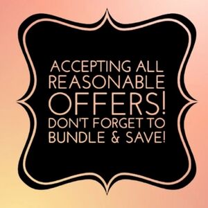 Reasonable Offers Always Considered